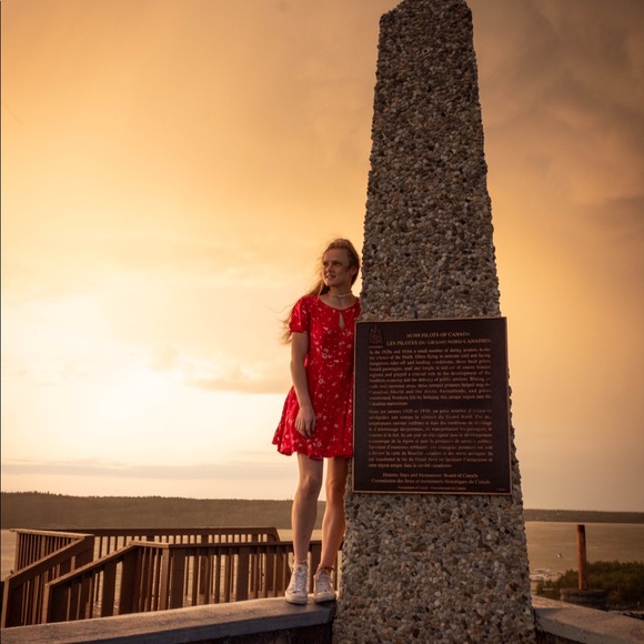 Red sun dress - Picture 5 of 5